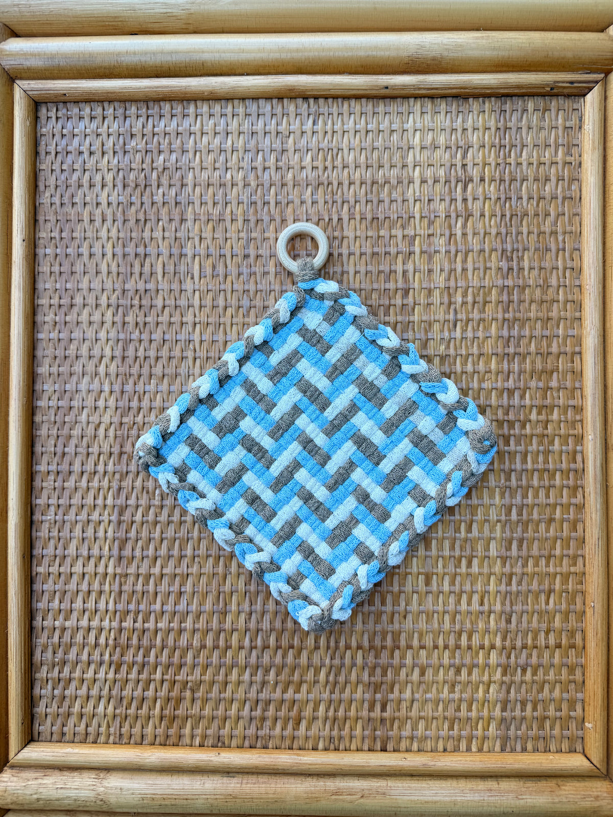 turquoise, white, ochre